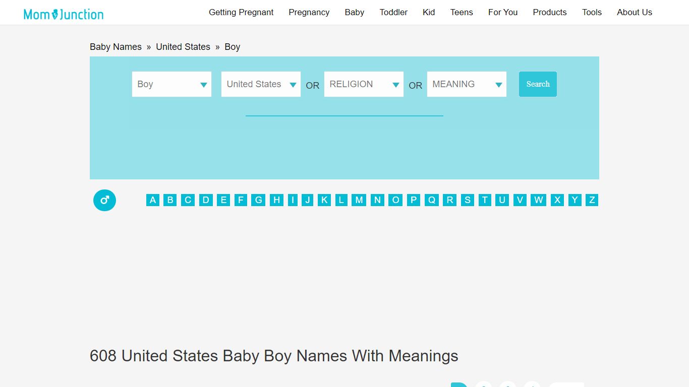 608 United States Baby Boy Names With Meanings | Momjunction
